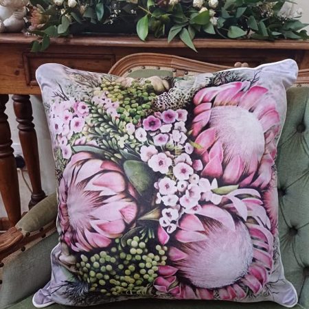 Luxurious Velvet Cushion Cover - Regal Blush